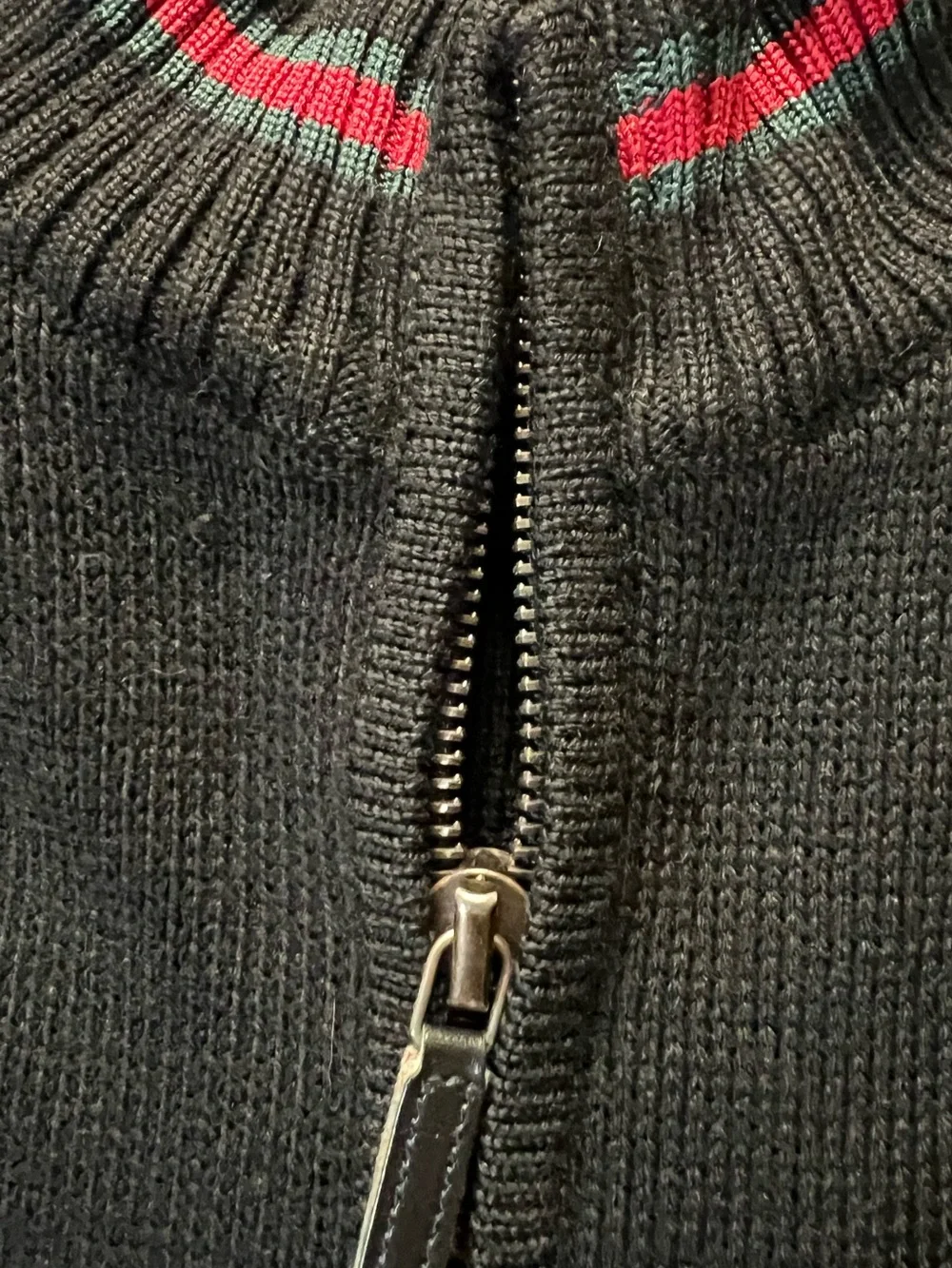 Gucci Wool/Silk Blend Bomber Jacket, size L